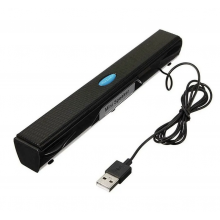 Laptop speaker 3W met USB voeding / Zwart / HaverCo